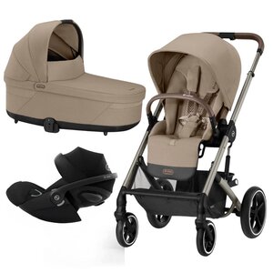 Cybex Balios S Lux 3in1 stroller set Almond Beige - Cybex