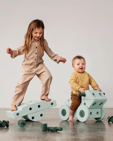 Modu building blocks Dreamer Set Ocean Mint / Forest Green - Modu