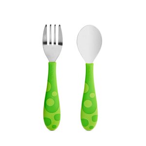 Munchkin 2pk Toddler Fork & Spoon - Munchkin