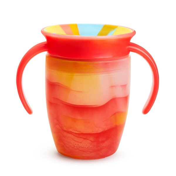 Munchkin Miracle harjutustass sangadega 207ml, Tropical Swirl - Munchkin