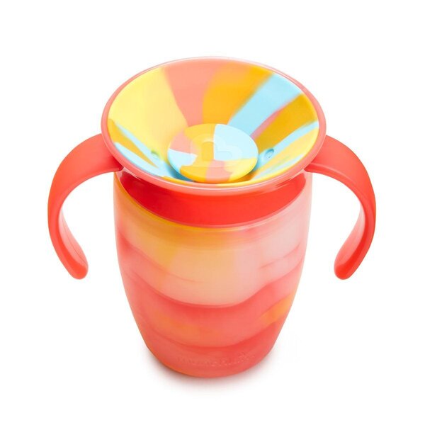Munchkin Miracle harjutustass sangadega 207ml, Tropical Swirl - Munchkin