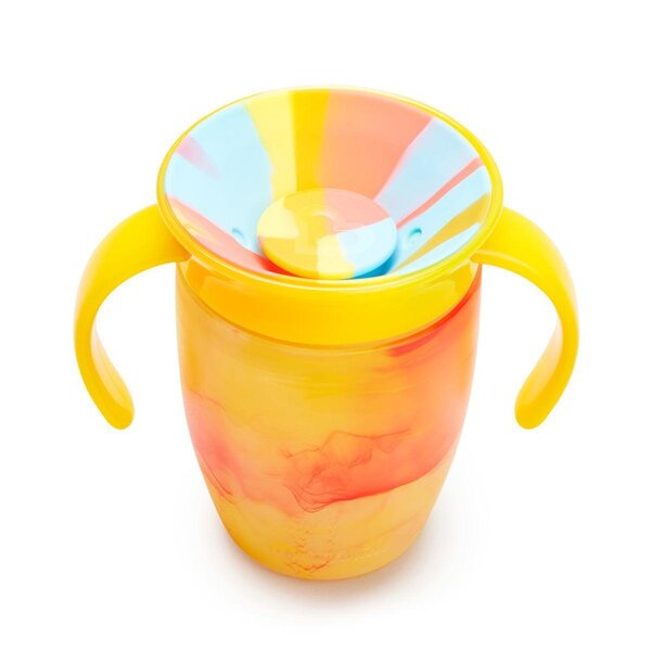 Munchkin Miracle harjutustass sangadega 207ml, Tropical Swirl - Munchkin