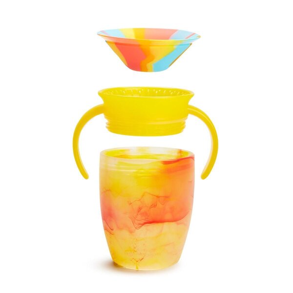 Munchkin Miracle harjutustass sangadega 207ml, Tropical Swirl - Munchkin