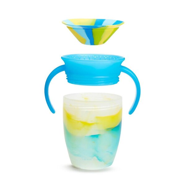 Munchkin Miracle harjutustass sangadega 207ml, Tropical Swirl - Munchkin