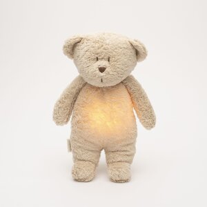 Moonie nightlight Organic Humming Bear, Sand - Moonie