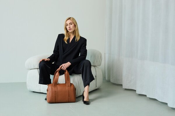 Childhome Mommy Club сумка для коляски, VEGAN BROWN - Childhome