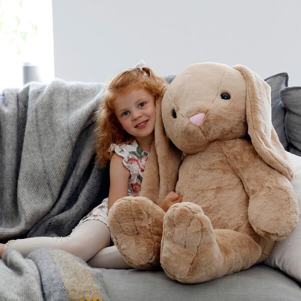 Teddykompaniet мягкая игрушка rabbit 85cm, Olivia  - Teddykompaniet