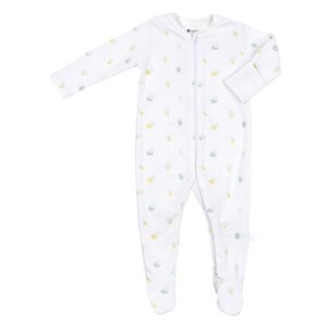 Nordbaby Footed sleepsuit Alexis AOP Mumm - Nordbaby