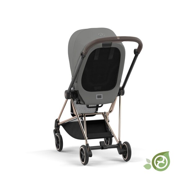 Cybex Mios V3 pushchair Pearl Grey, Rose Gold Frame - Cybex