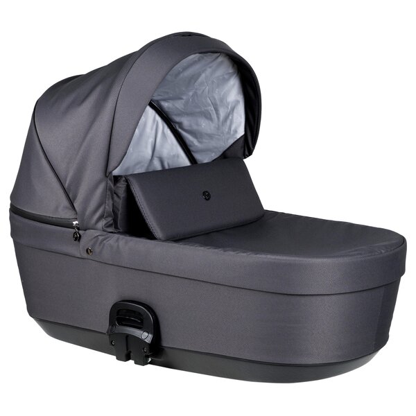 Nordbaby Active Plus kомплект коляски Metal Grey, Onyx Dark Brown - Nordbaby