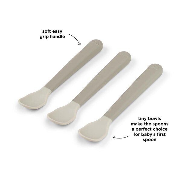 Done by Deer Foodie easy-grip baby spoon 3-pack  - Done by Deer