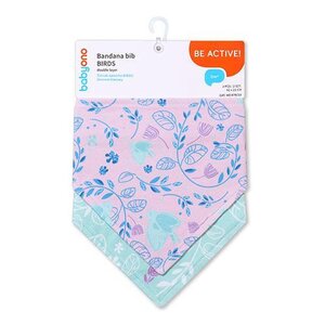 BabyOno слюнявчик 2pcs Birds - BabyOno