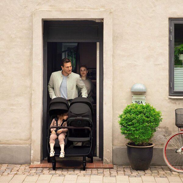 Nuna Trvl Dubl pushchair Caviar - Nuna