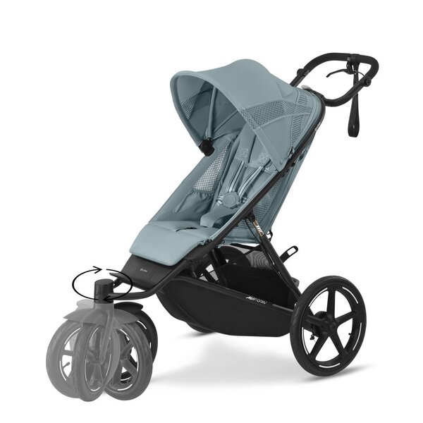 Cybex Avi Spin jogging stroller, Stormy Blue - Cybex