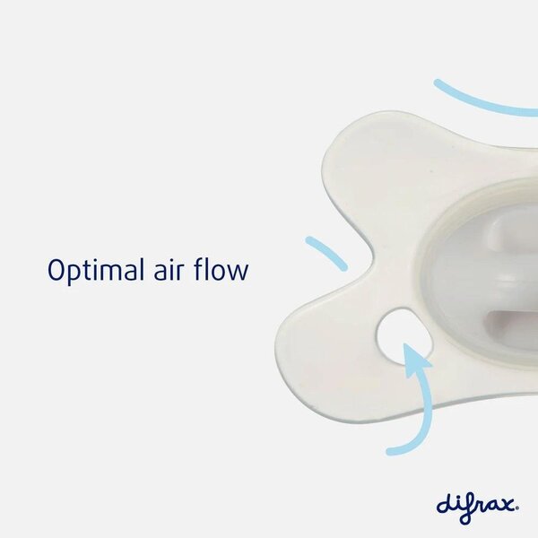 Difrax SE123 - Soother Natural Silicone 0-6 M Special Edition - Difrax