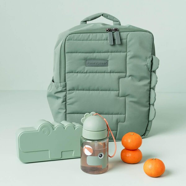 Done by Deer straw bottle 280ml, Playground Green - Done by Deer