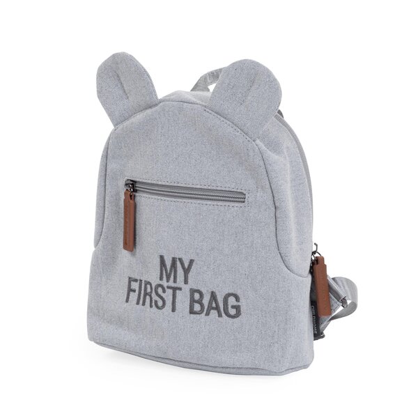 Childhome рюкзак Kids my first bag canvas Grey - Childhome