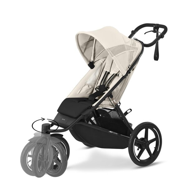 Cybex Avi Spin jogging stroller, Seashell Beige - Cybex