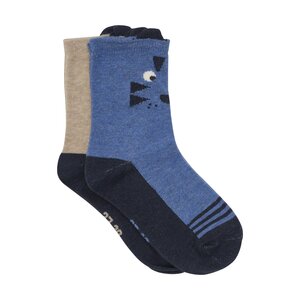 Minymo Socks w. 3D Effect (2-pack) - Minymo