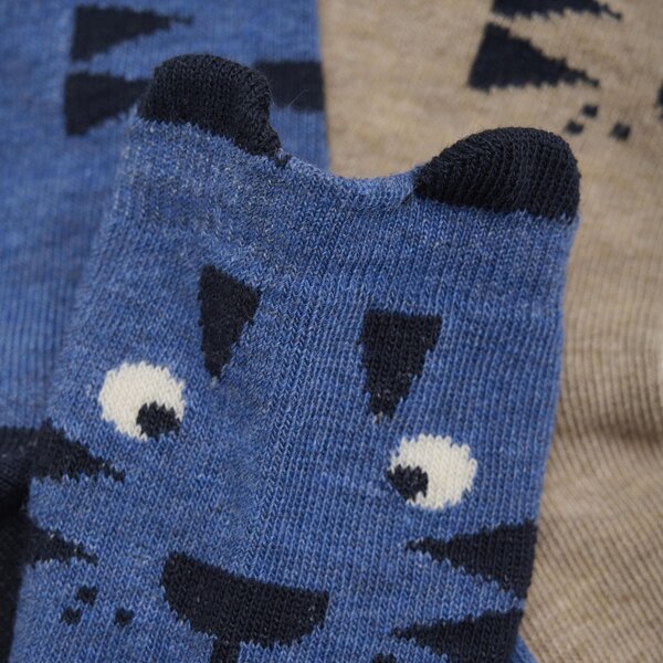 Minymo Socks w. 3D Effect (2-pack) - Minymo