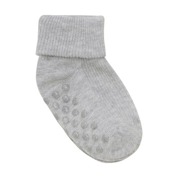 Minymo Baby rib sock w. ABS (2-pack) - Minymo