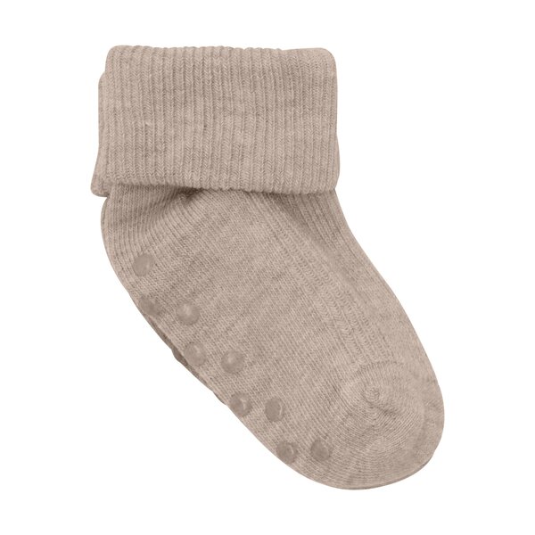 Minymo Baby rib sock w. ABS (2-pack) - Minymo