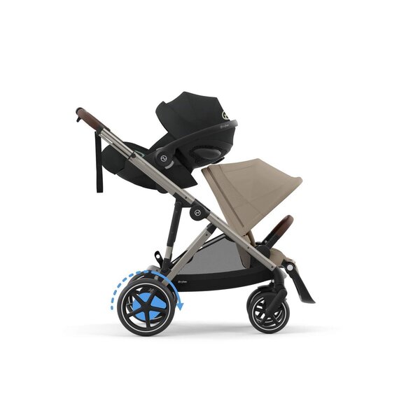 Cybex e-Gazelle S pushchair Almond Beige - Cybex