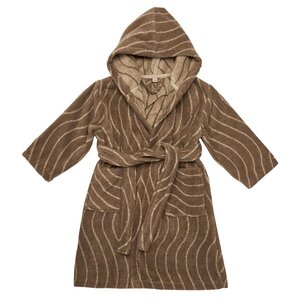 Leander Bathrobe Organic, Woodland Mocca - Leander