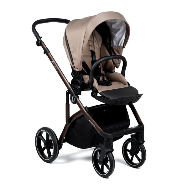 Nordbaby Active Plus web set Praline Beige, Bronze Black - Nordbaby