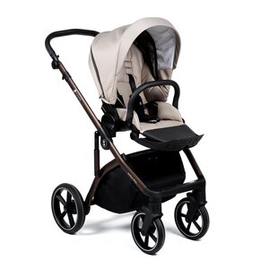 Nordbaby Active Plus vankrikomplekt Mushroom Beige, Bronze Black - Nordbaby