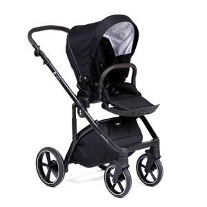 Nordbaby Active Plus vankrikomplekt Brilliant Black, Onyx Dark Brown - Nordbaby