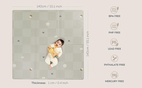Taf Toys playmat Fold & Play Checkers - Taf Toys