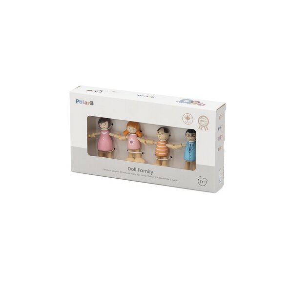 PolarB деревянная игрушка Doll Family - PolarB