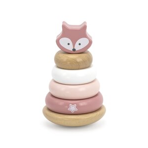 PolarB деревянная игрушка Pull Along and Stacking Set - Fox - PolarB
