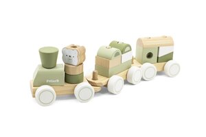 PolarB деревянная игрушка Stacking Train - Green - PolarB