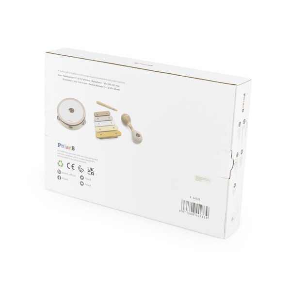 PolarB деревянная игрушка Music Set - Hedgehog - PolarB