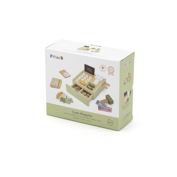PolarB деревянная игрушка Cash Register - PolarB