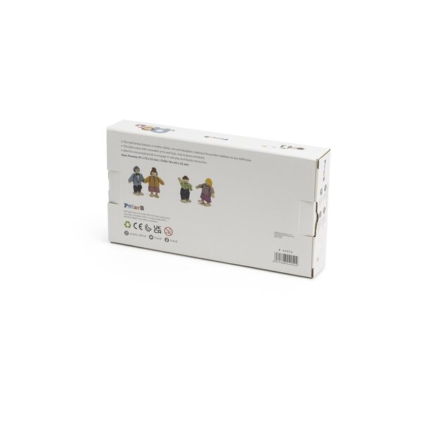 PolarB деревянная игрушка Doll Family - PolarB