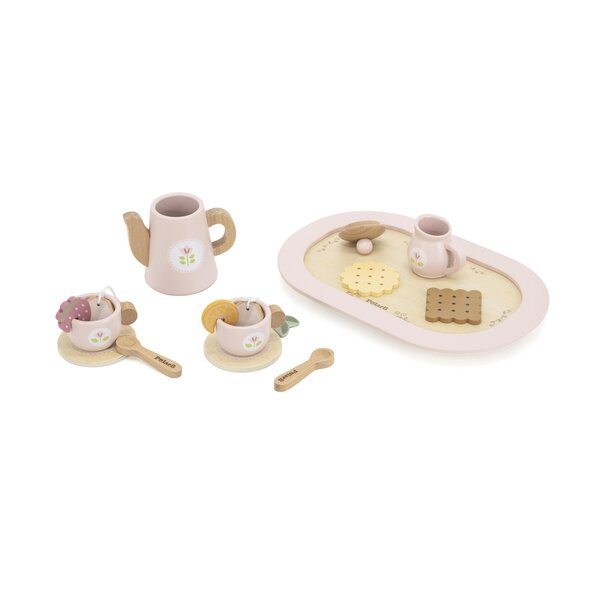 PolarB деревянная игрушка Tea Party Set - PolarB