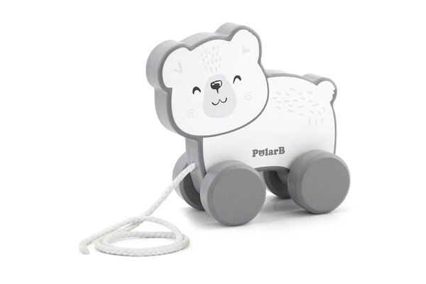 деревянная игрушка Pull Along and Stacking Set - Polar Bear - PolarB
