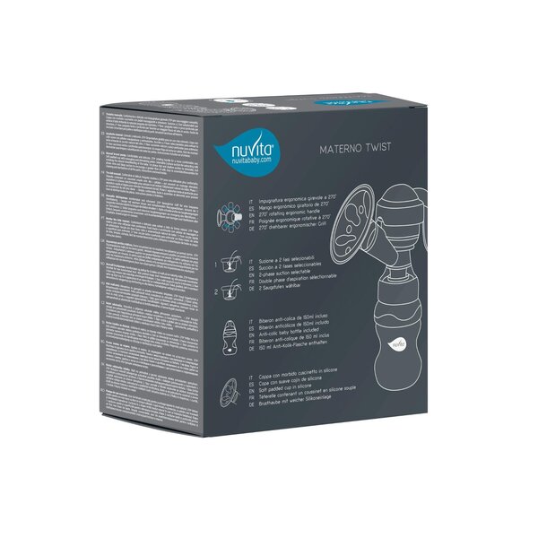 Nuvita Manual breast pump - Maternal Twist - Nuvita