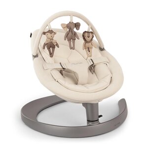 Nuna Leaf Grow bouncer with toy bar, Cloud - Nuna