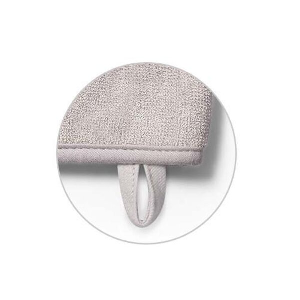 BabyOno bamboo baby wash mitt Grey - BabyOno