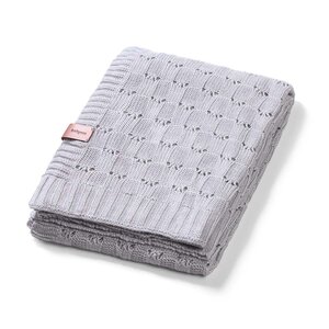 BabyOno bamboo knitted blanket Grey - BabyOno