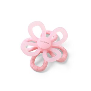 BabyOno силиконовое кольцо для прорезывания зубов Flower Pink - BabyOno