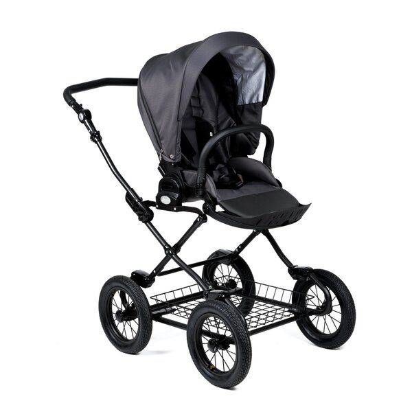 Nordbaby Comfort Plus stroller set Metal Grey - Nordbaby