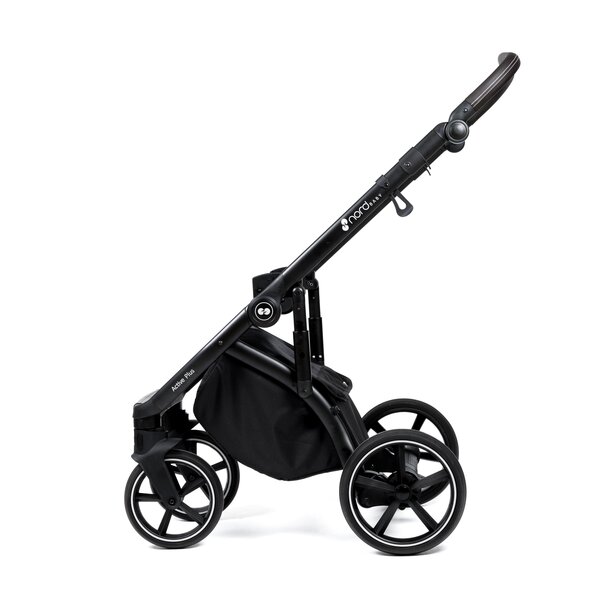 Nordbaby Active Plus kомплект коляски Praline Beige, Onyx Dark Brown  - Nordbaby