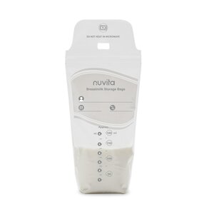 Nuvita Breast milk storage bags 180ml 25pcs - Nuvita