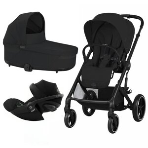 Cybex Balios S Lux 3in1 kомплект коляски Moon Black - Cybex