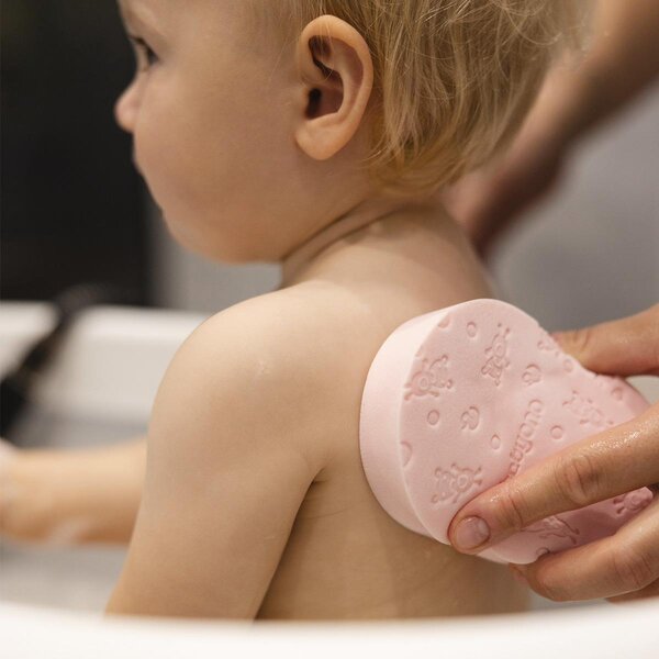 BabyOno baby bath sponge Pink - BabyOno